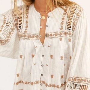 Free People All Roads Lead to You Top Ivory